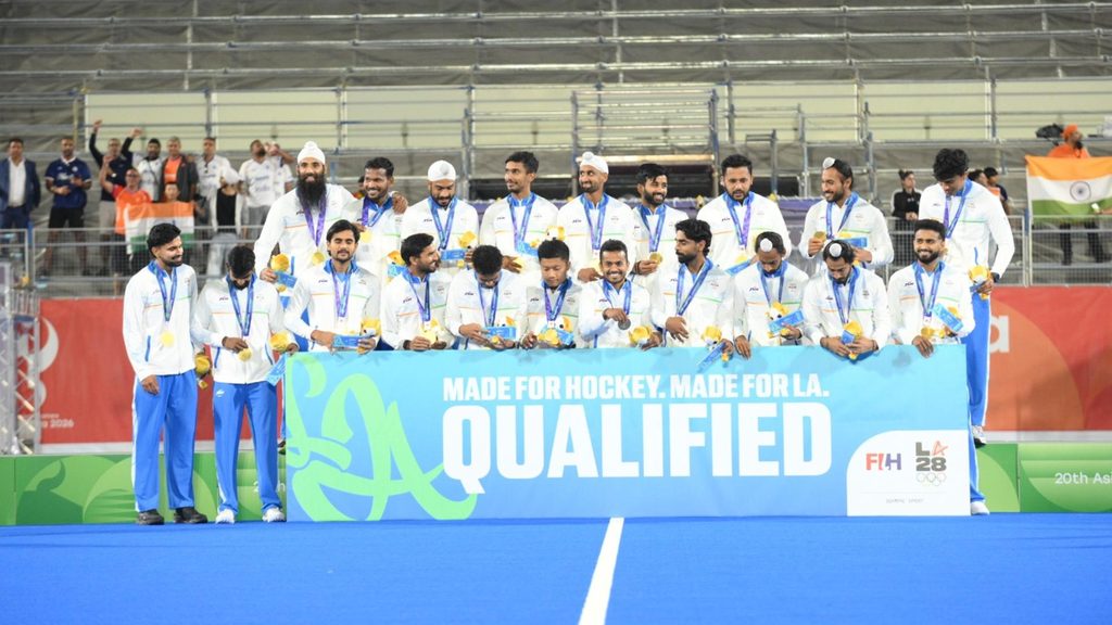 India ganó el oro masculino de los Juegos Asiáticos y clasificó a Los Ángeles 2028