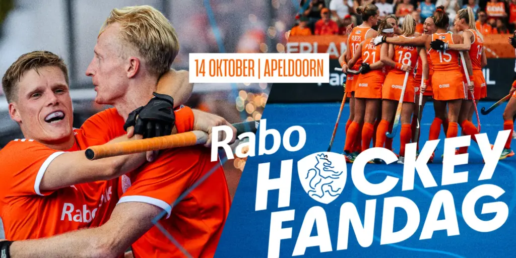 Banner de la Rabo Hockey Fandag 2026